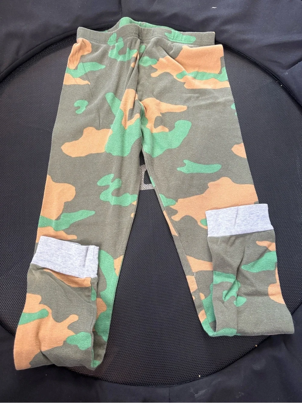 Carter's Green and Tan Camo Long-Sleeve Top and Pants Set